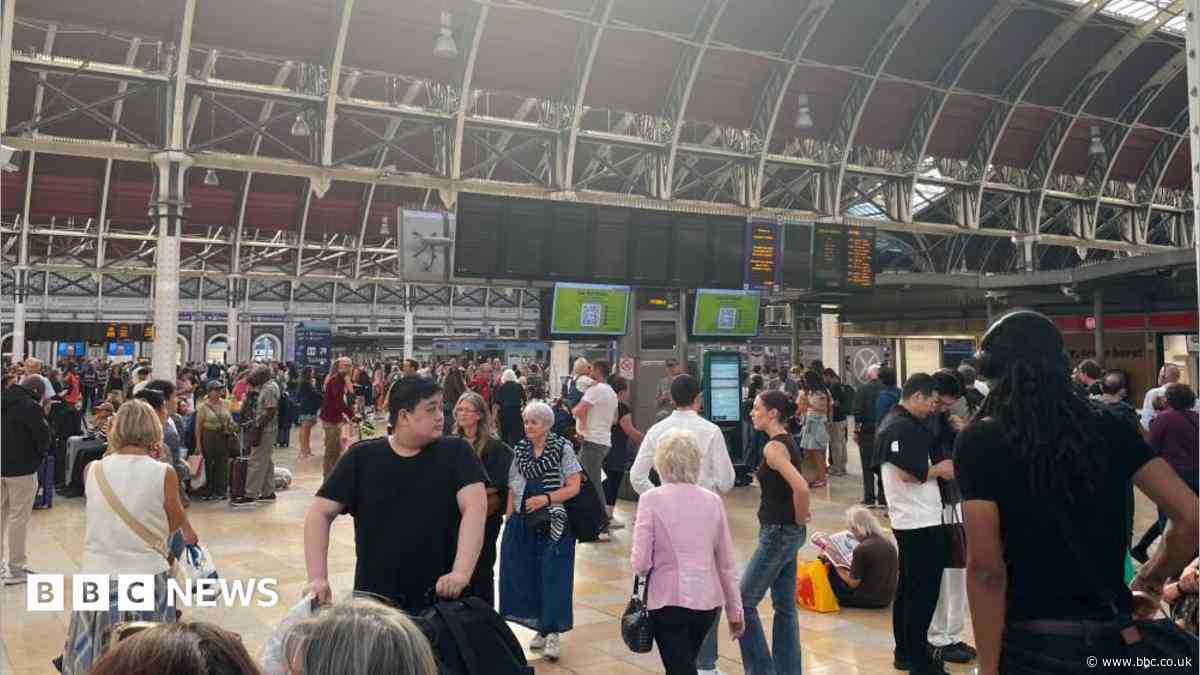 Major disruption as grass fire halts all trains to Heathrow Airport