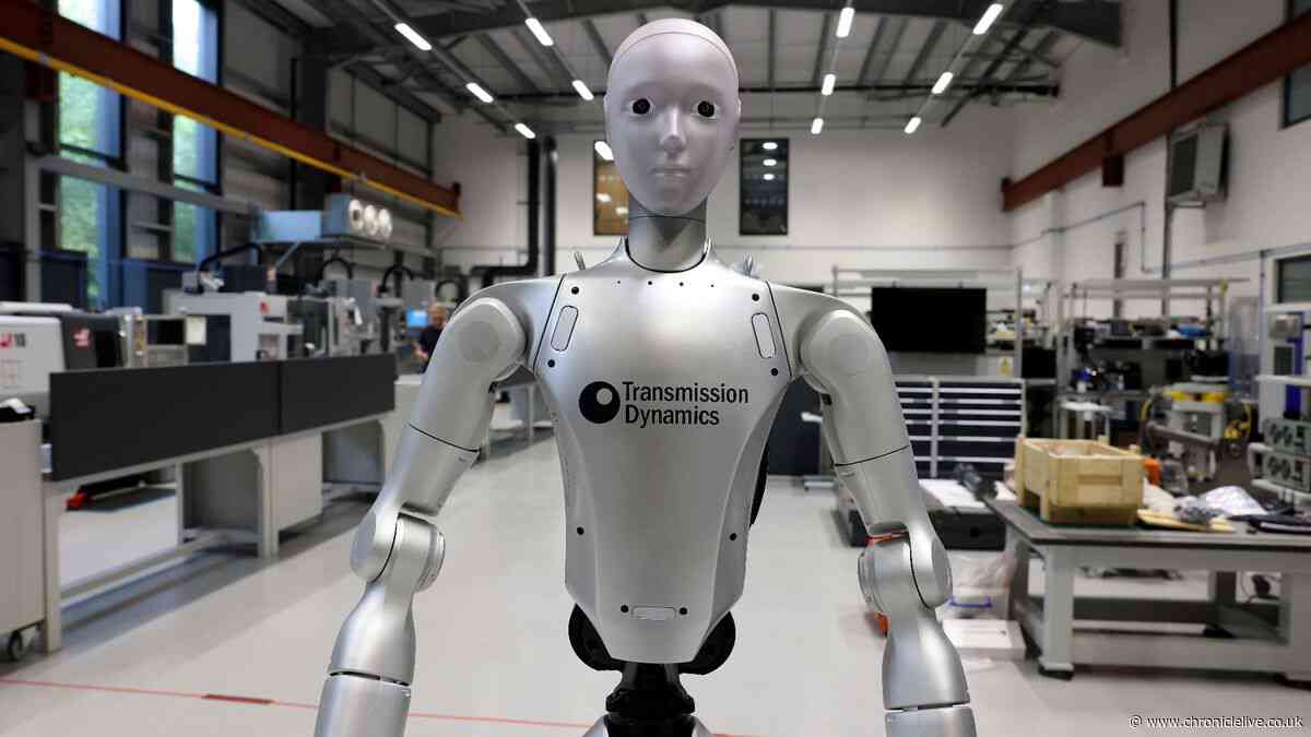 I met a humanoid robot in Cramlington and witnessed the incredible technology in person