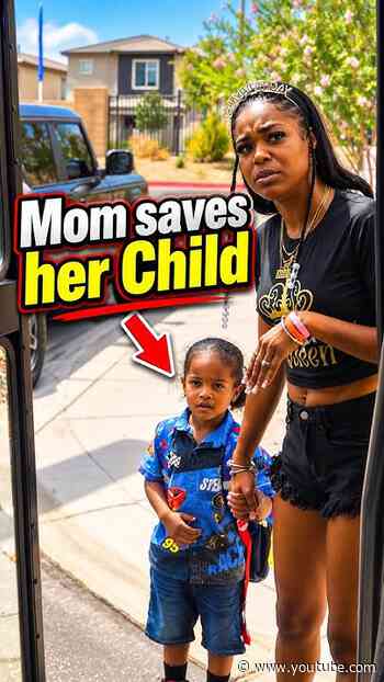 This mom saved her child! #Parenting #Educational #socialexperiment