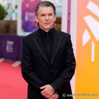 Ethan Hawke Makes Rare Appearance With Wife Ryan, Daughter Indiana