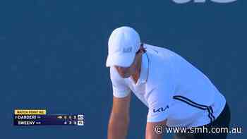Sweeny knocked out of US Open by Italian seed