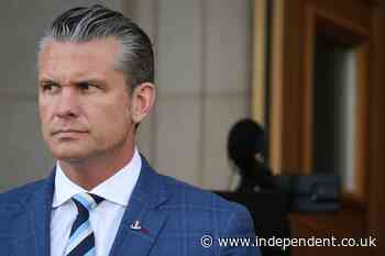 Hegseth promises to protect military members who deliver religious greetings at Air Force base
