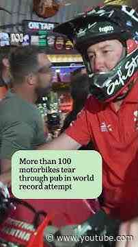 High-octane world record attempt in an outback pub as part of Red CentreNATS | ABC NEWS