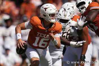Arch Manning throws four TD passes as No. 5 Texas eases past Texas State in season opener 59-7