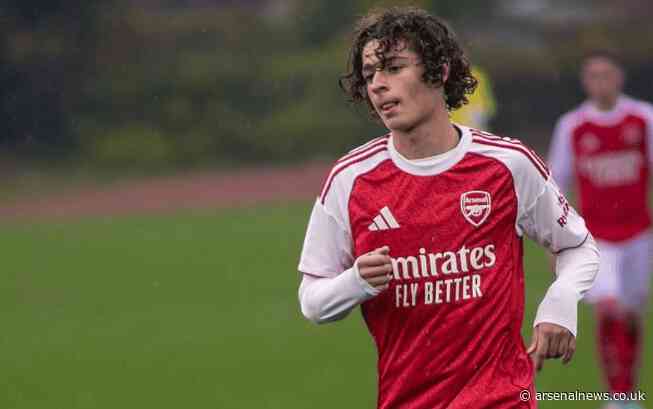 14-year-old midfielder stars as Arsenal U18s secure first league win