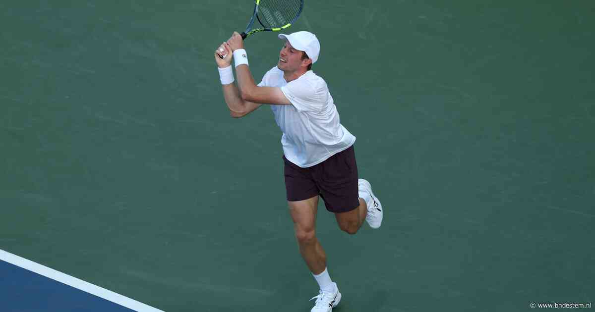 LIVE US Open | Van de Zandschulp bereikt vierde ronde US Open na slopende vijfsetter tegen Belg Bergs