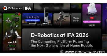 D-Robotics en IFA 2026: La plataforma informática que impulsa la próxima generación de robots domésticos
