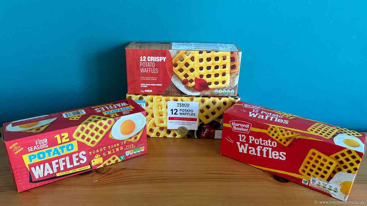 I compared potato waffles from Aldi, Lidl, Asda and Tesco to Birds Eye — £1.45 box won