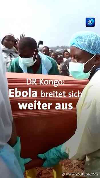 Ebola breitet sich seit Mai vor allem in der Demokratischen Republik Kongo aus. #tagesschau #ebola