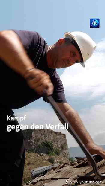 UNESCO-Weltkulturerbe Gjirokastra: Kampf gegen den Verfall #tagesschau #albanien #shorts