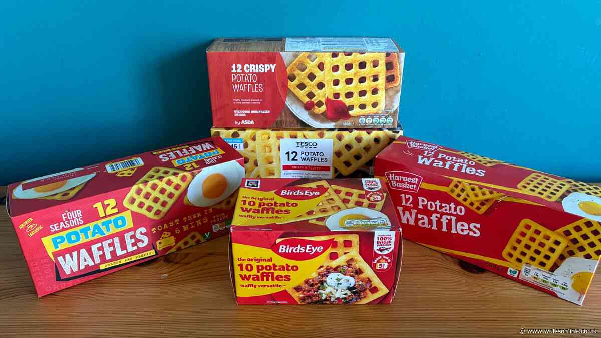 I compared Birds Eye potato waffles to four supermarket versions — clear winner