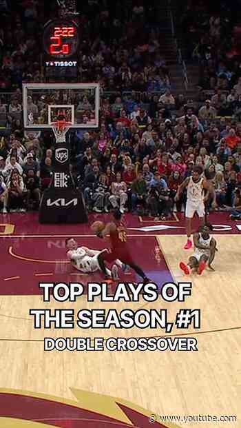 🔀 Don with the double crossover! #LetEmKnow #Cavs #DonovanMitchell #NBA #Shorts
