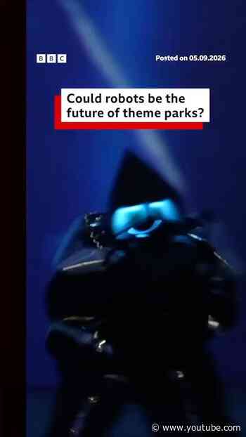 Could robots be the future of theme parks? #Robots #Humanoid #Seoul #BBCNews