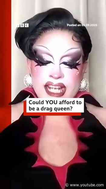 Could you afford to be a drag queen? #RuPaul #DragRace #BBCNews