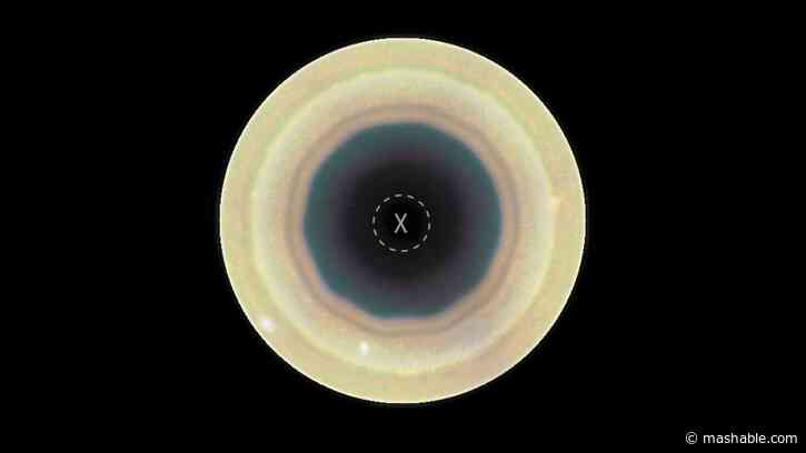 Saturn just sprouted a bizarre decagon-shaped cloud pattern