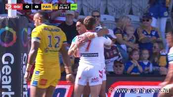 Sloan scores brilliant try in final Dragons game