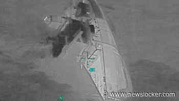 LIVE | VS deelt beelden aangevallen Iraanse tanker: ’Dankzij onze precisie nu op de bodem van de zee’