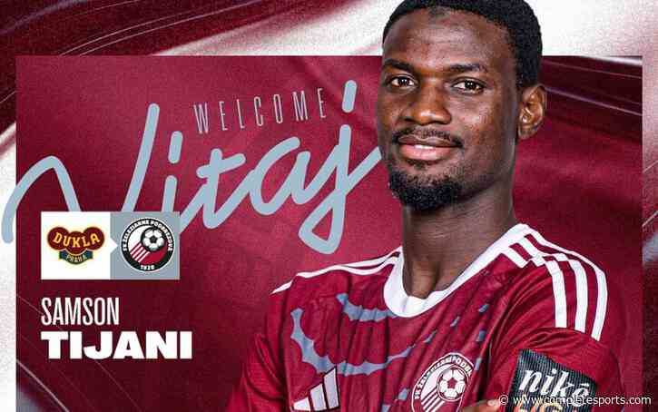 Former Golden Eaglets Captain  Tijani Joins Slovakian Club On Loan