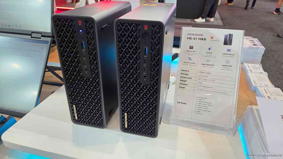 Wegen 192 GByte RAM: Gorgon-Halo-Mini-PCs von Acemagic & Minisforum für 5K, 6K oder 8K (Euro!)