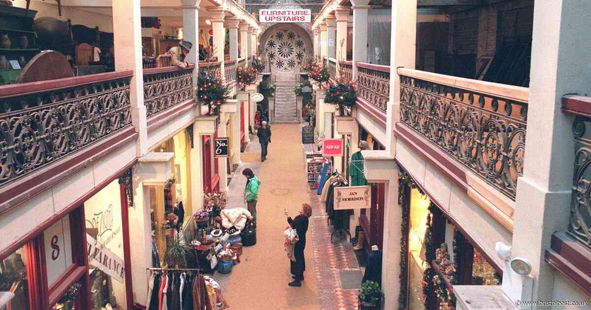 Bristol's hidden Victorian shopping arcade that lay forgotten for over a century