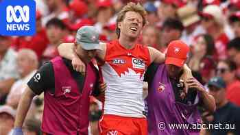 Swans star 'shattered' after skipper's heartbreaking knee injury