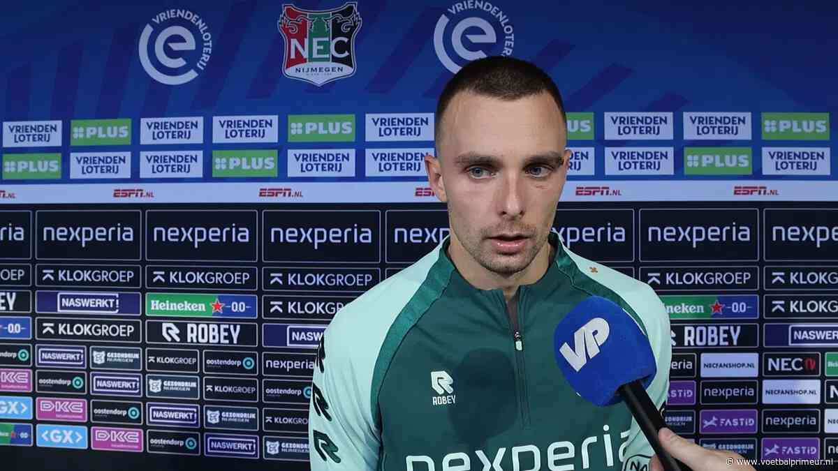 Nejasmic wil niks horen over prachtige goal: 'Ik had liever gewonnen'