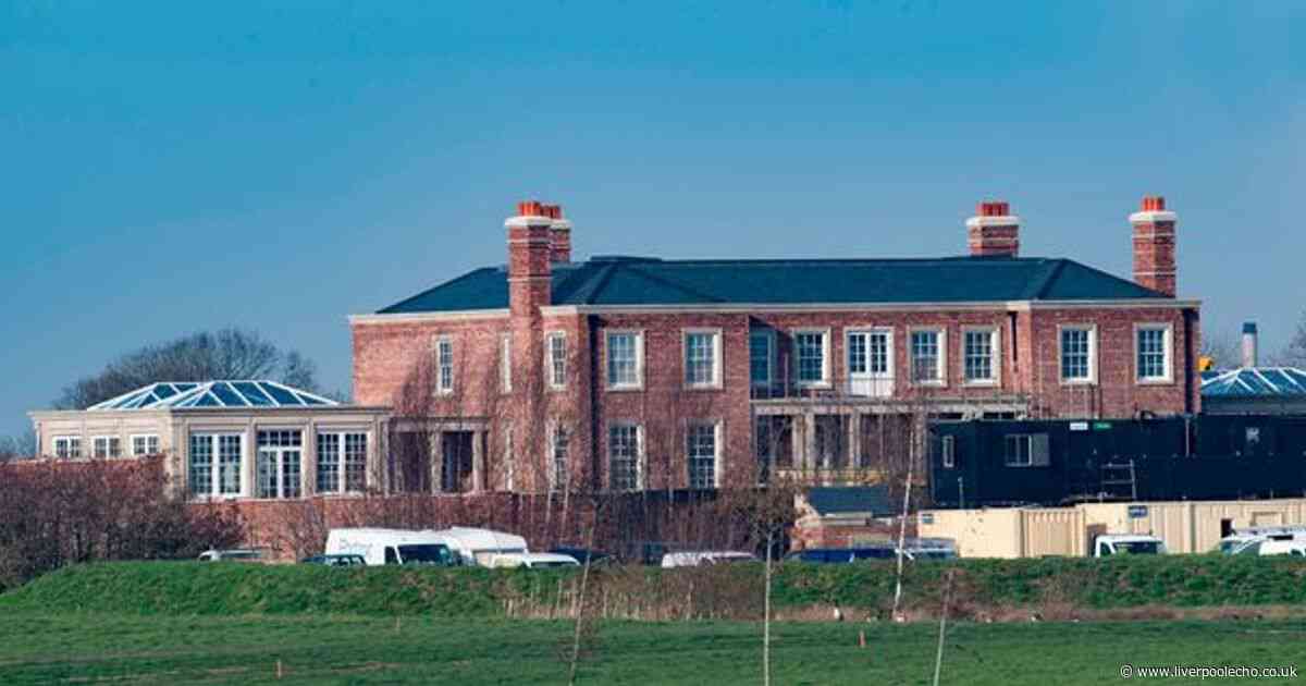 Inside Wayne Rooney's £20m Cheshire mansion with football pitch, swimming pool and wine cellar