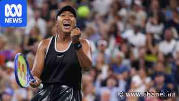 Osaka apologises to children after struggling with Achilles issue at US Open