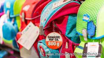 Schwere Schulranzen belasten Kinder: So wird die Tasche leichter