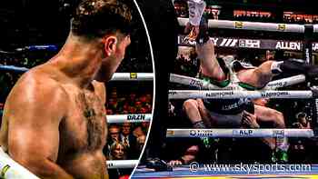 'What on earth?!' Allen fight ends in CHAOS as Carty falls out of ring!