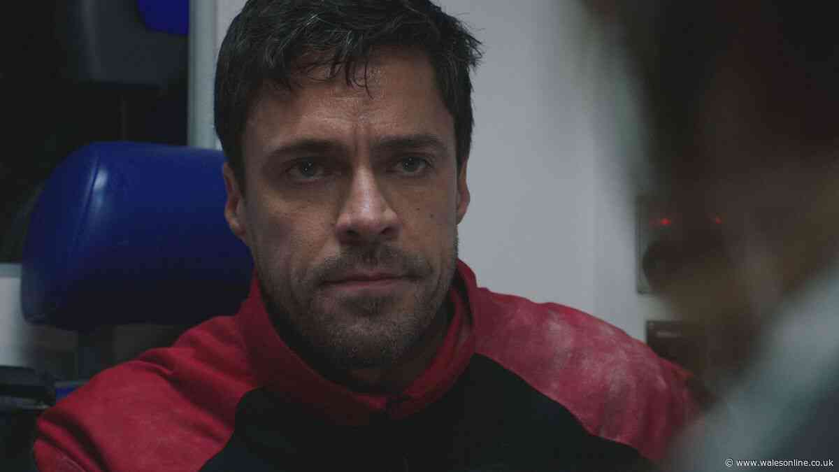 BBC Casualty star details being 'on the edge of passing out' in gripping stunt scenes