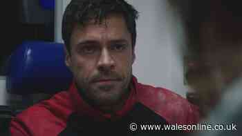 BBC Casualty star details being 'on the edge of passing out' in gripping stunt scenes