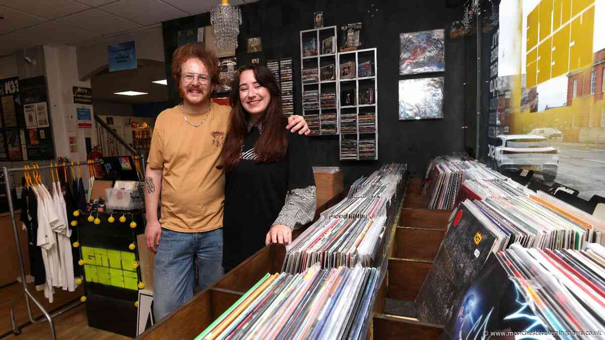 From the ashes of a legend, the cosy Sale record shop keeping the spirit of a vinyl haven alive
