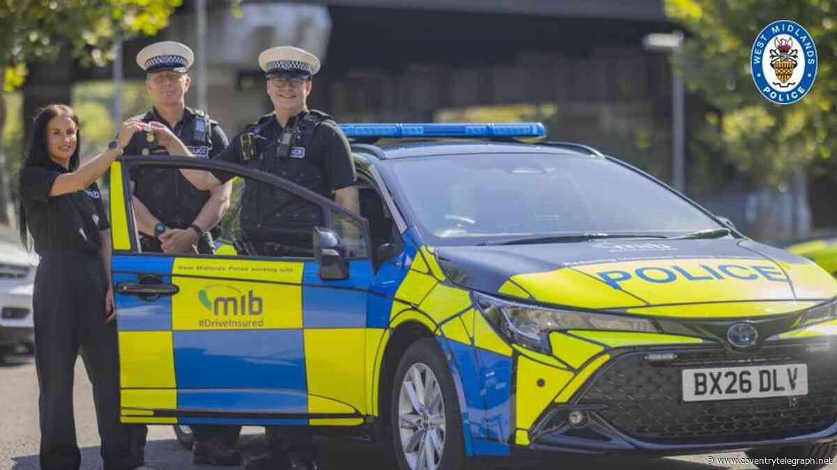 The new police car in the West Midlands helping officers crackdown on dodgy drivers
