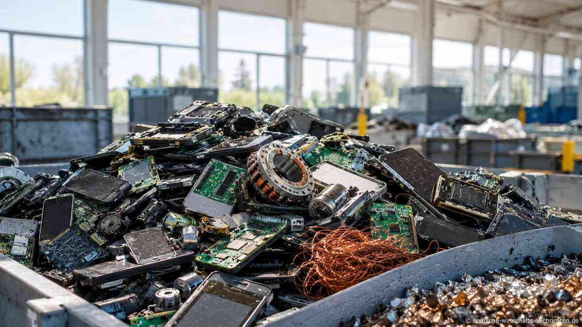 Elektroschrott in Europa: Milliardenwerte bleiben ungenutzt