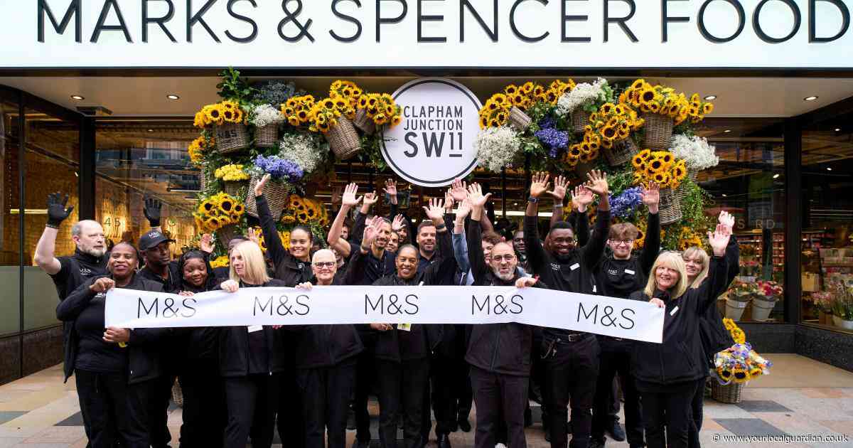 M&S Clapham Junction reopens after seven-week transformation