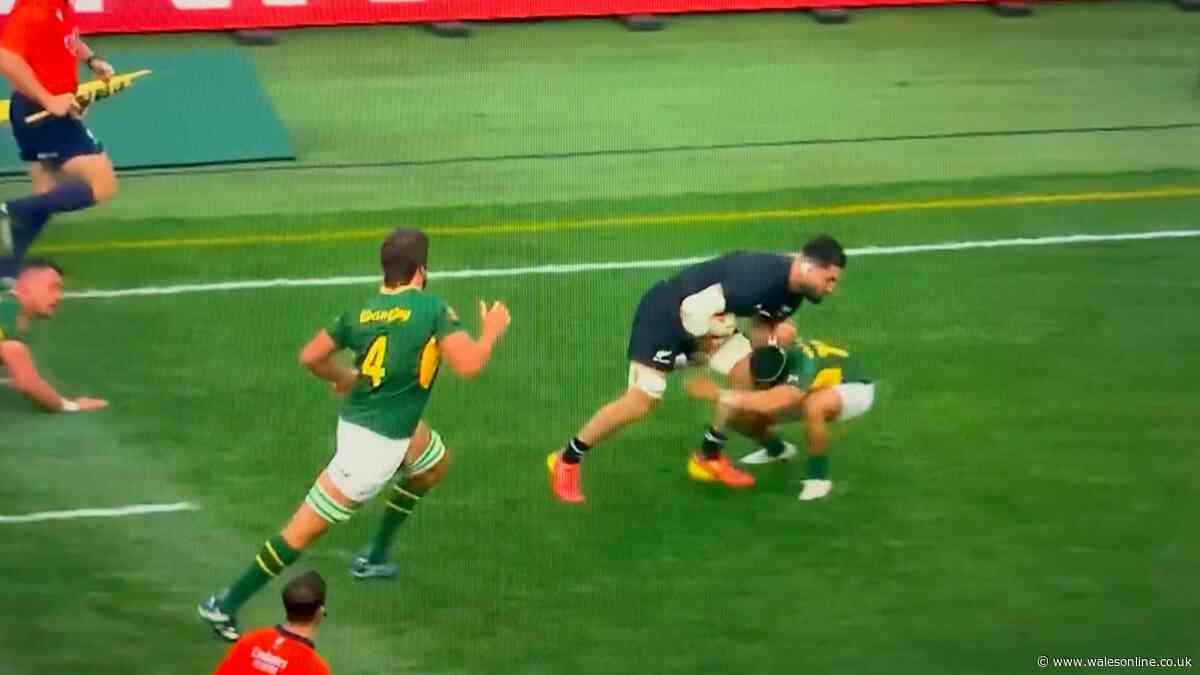 Springboks v All Blacks incident leaves star with sickening injury as statement made