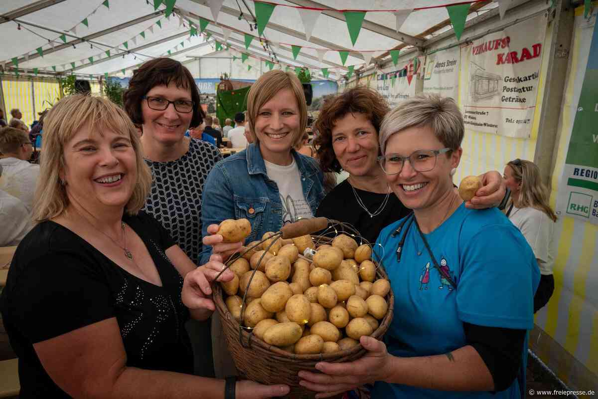 Beim Kartoffelfest in Wiederau dreht sich alles um die Knolle