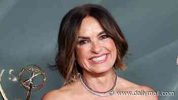 Mariska Hargitay, 62, stuns in striking red gown as she scores TWO Emmy wins for documentary about late mom Jayne Mansfield