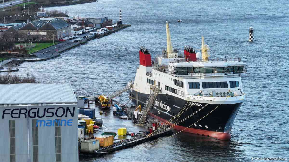 Polish firm announce jobs boost for Scottish ferry project as Ferguson Marine cuts 70 workers