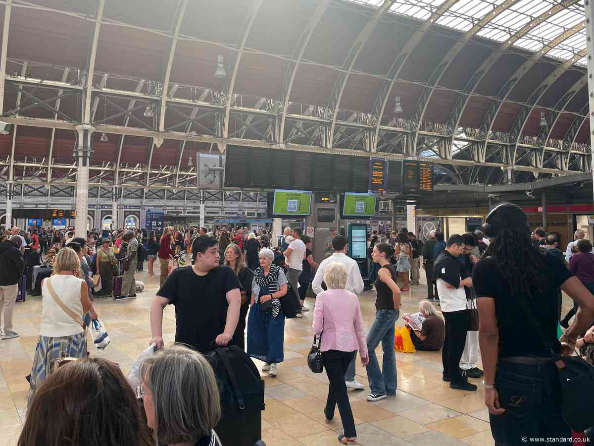 Train services resume after fire causes major disruption between Heathrow and Paddington