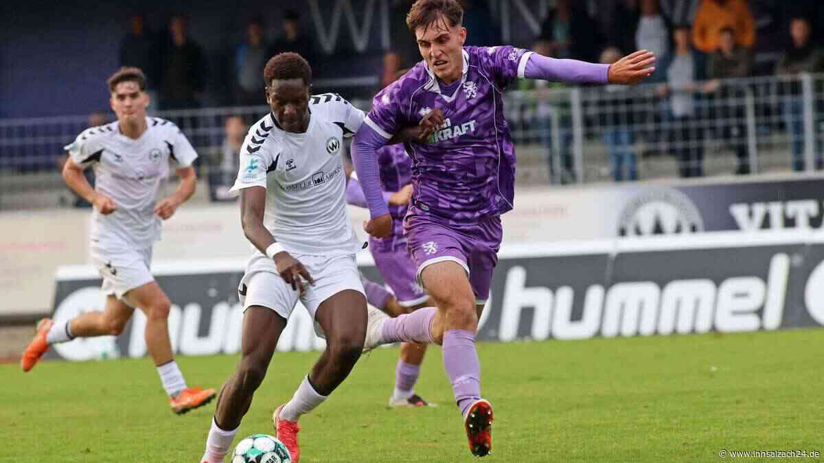 Nach drei Pleiten: Wacker Burghausen dreht Spiel und Stimmung in Bayreuth