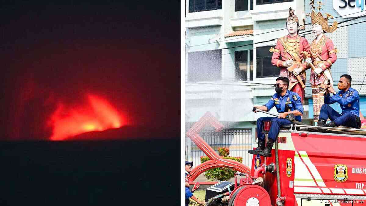 Vulkan in Indonesien ausgebrochen: Internationale Flüge gestrichen, Zivilschutz warnt Menschen im Land