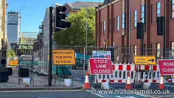 Road closures as underground pipework to be installed as part of Hull Heat Network