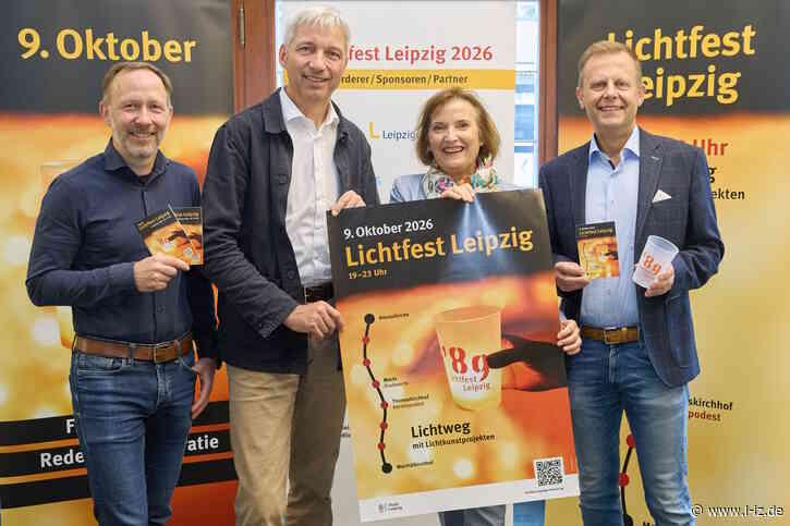Lichtfest Leipzig 2026: Am 9. Oktober erleuchten wieder Lichtwegprojekte die City