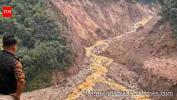 Landslide hits Sikkim’s Mangan, partially blocks Teesta River flow