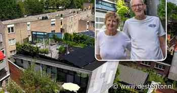 Onno (72) en Anneke (69) wonen in deze verborgen oase in de binnenstad van Zwolle