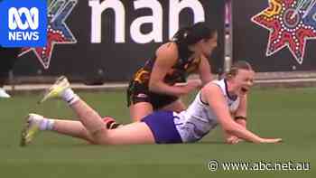 Dockers AFLW star turns ruck coach after injury to assist victory