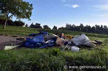 Opnieuw grote hoeveelheid afval gedumpt