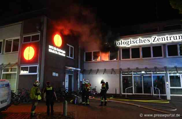 POL-ROW: Großeinsatz von Rettungskräften: Bewohnerin bei Wohnungsbrand leicht verletzt